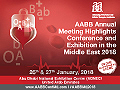 AABB Annual Meeting Highlights Conference and Exhibition in the Middle East 2018, will be held January 26th and 27th, 2018, at the Abu Dhabi National Exhibition Centre in Abu Dhabi, United Arab Emirates.
