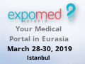 25th Expomed Eurasia 2019, the most important meeting platform for the medical industry across Eurasia and Turkey, was held between March 22-25, 2018 at Tüyap Fair and Congress Center, Istanbul, Turkey.