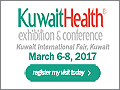 Kuwait Health 2017 on March 6-8, 2017 in Kuwait City, Kuwait.