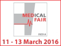 MEDICAL FAIR INDIA 2016 on March 11-13, 2016 at Bombay Convention & Exhibition Centre, Goregaon (East), Mumbai, India.