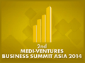 2nd Annual Medi-Ventures Business Summit Asia 2014 on April 25-27, 2014 at Sands Expo & Convention Centre, Marina Bay Sands, Singapore.