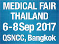 Medical Fair Thailand 2017 on September 6-8, 2017 in Bangkok, Thailand.