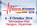 Medical Myanmar 2016 on October 6-8, 2016 in Yangon, Myanmar.