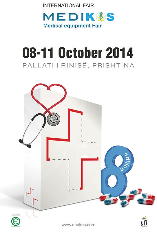 MEDIKOS 2014 on October 8-11, 2014 in Prishtina, Kosovo.