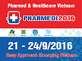 PHARMEDI 2016 - PHARMED & HEALTHCARE VIETNAM 2016 on September 21-24, 2016 at SECC, HCMC, Vietnam.