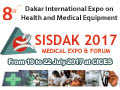 SISDAK Expo & Forum 2017 on 28 June to 01 July, 2017 at CICES, Dakar, Senegal.
