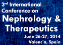 Nephro-2014 - 3rd International Conference on Nephrology & Therapeutics on June 26-27, 2014 in Valencia, Spain.