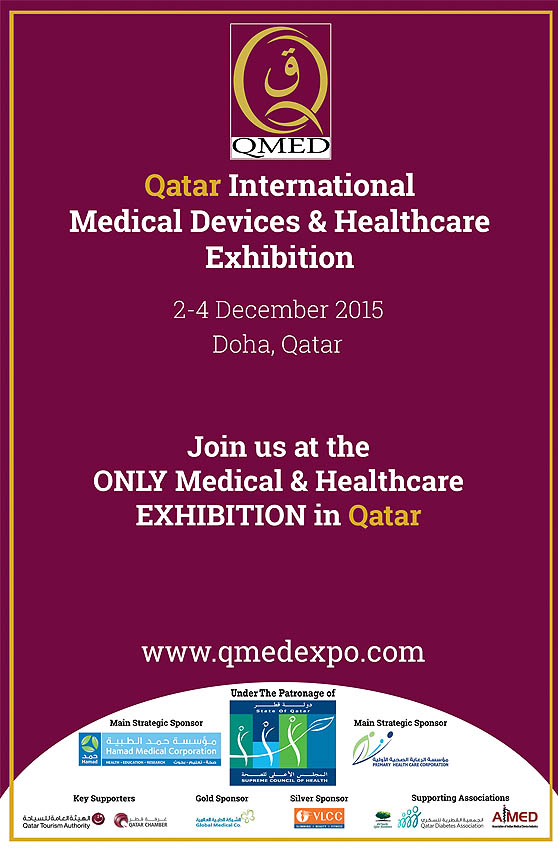 QMED 2015 on 2-4 December, 2015 in Doha, Qatar.