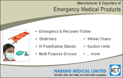 Manufacturer & Exporters of Emergency Medical Products