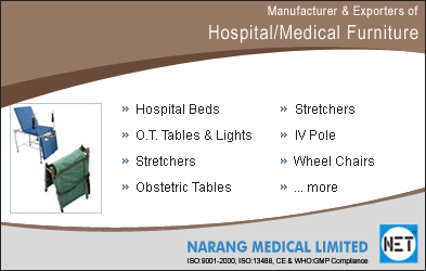 Manufacturer & Exporters of Hospital/Medical Furniture