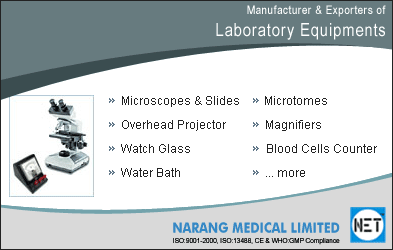 Manufacturer & Exporters of Laboratory Equipments