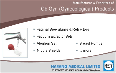Manufacturer & Exporters of Ob Gyn (Gynecological) Products
