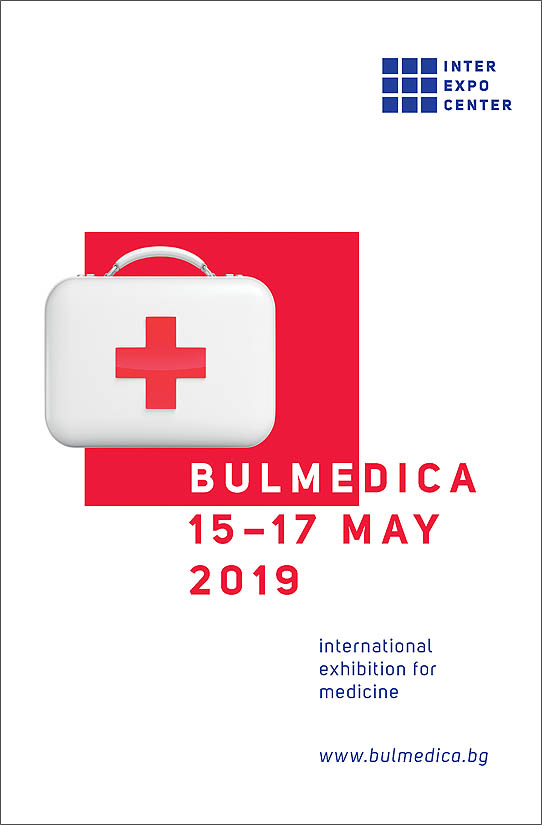 BulMedica & BulDental 2019 on May 15-17, 2019 at Inter Expo Center - Sofia, Bulgaria.