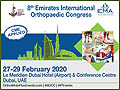 EIOC2020 - The 8th Emirates International Orthopaedic Congress 2020 on February 27-29, 2020 will be held in Dubai, U.A.E.