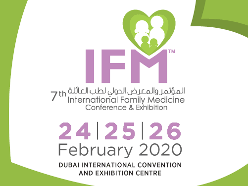 IFM 2020 - The 7th International Family Medicine Conference being held from 24-26, Feb 2020, at the Dubai International Convention & Exhibition Center, Dubai, UAE.