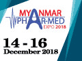 MYANMAR PHARMED EXPO 2018 on December 14-16, 2018 - 6th International Exhibition & Conference on Medical and Pharmaceutical Industry for Myanmar will be held at Myanmar Convention Center (MCC), Myanmar.
