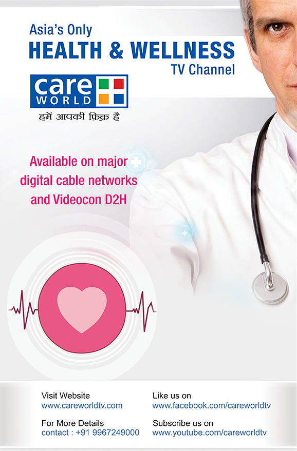 Care World TV-Channel That Cares - Asia's Only Health & Wellness Tv Channel