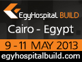 EgyHospital Build 2013 - International Exhibition for Hospital Constriction, Finishing, Decorations & all Running Equipment will be held at Cairo Internatinal Convention Center, Cairo, Egypt.