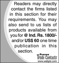 send to us lists of products available from you for publication