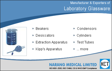 Manufacturer & Exporters of Laboratory Glassware