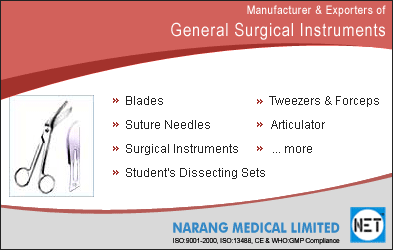 Manufacturer & Exporters of General Surgical Instruments